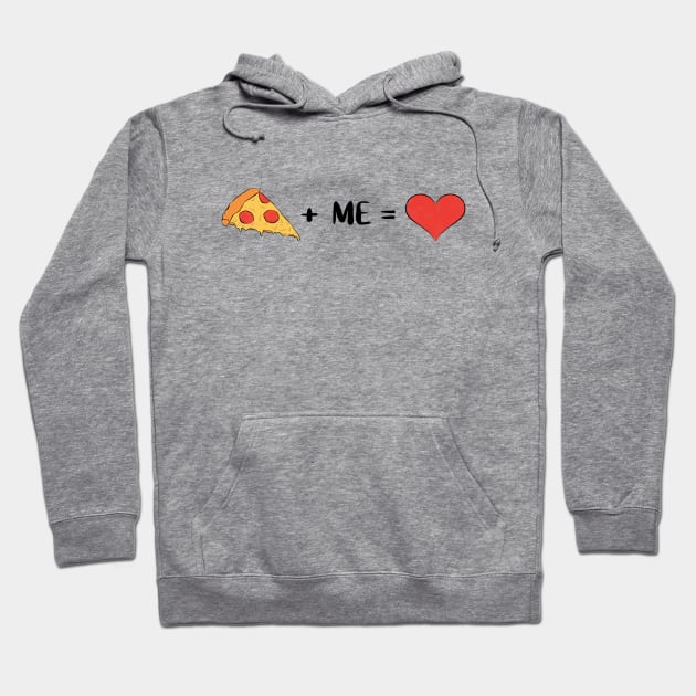 Pizza Addict | Pizza Is My Valentine Hoodie by Lizzamour